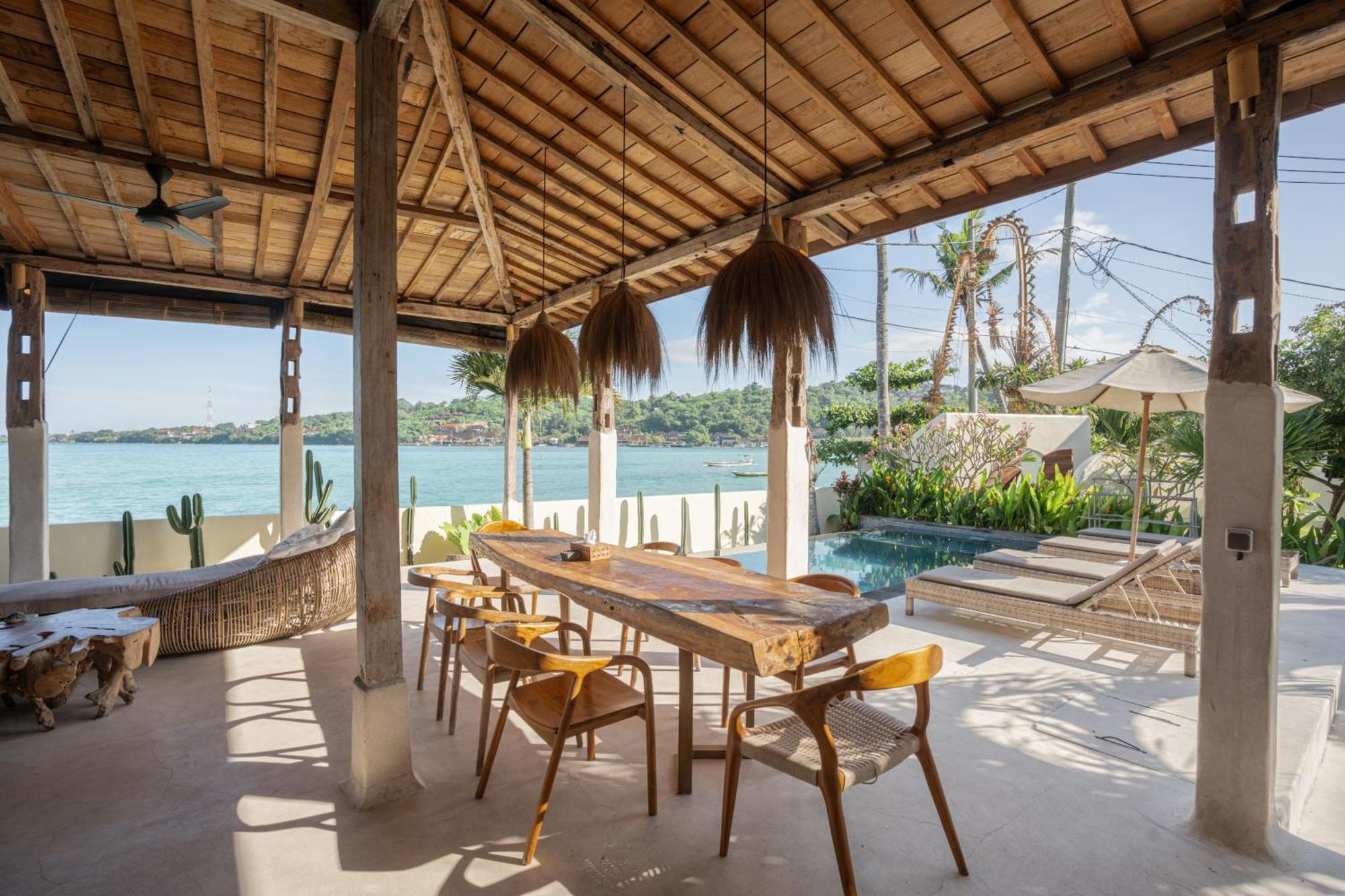 Sunset House Ceningan, 10 Person Beachview Private Villa レンボンガン島 エクステリア 写真